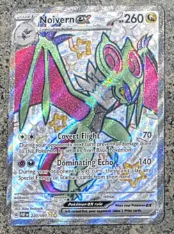 2024 Pokemon TCG Paldean Fates EN Noivern EX 220/091 Shiny Ultra - Image 1
