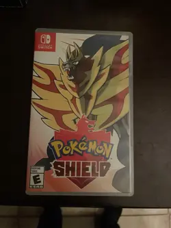 Pokemon Shield Nintendo Switch 2 Game Cartridge Tested Working With Case - Image 1