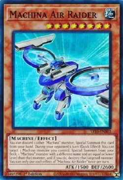 Machina Air Raider - SR10-EN002 - Super Rare 1st Edition Yugioh - Image 1