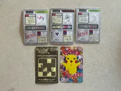 Pokemon Vintage Japanese assorted non-tcg lot! 5 Cards Total! NM-HP - Image 2