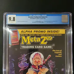 CGC Graded 9.8 MetaZoo Magazine Promo Visual Encyclopedia of All Cards 2025 Meta - Image 2