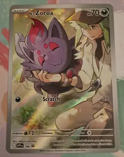 N's Zorua 189 Sv: Scarlet & Violet Promo Cards Holo - Image 1