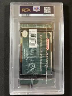 Pokemon Cards PSA 8 Nm-Mt Ex Emerald Foil Pack Rayquaza POP 9 2005 Ultra Rare - Image 2