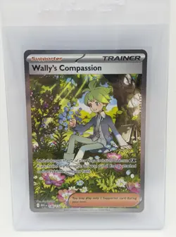 Pokemon TCG Mega Evolution Wally’s Compassion Trainer Card 186/132 Pack Fresh - Image 1