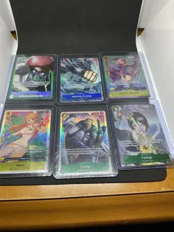 One Piece Card Game Lot x6 Tashigi, Monkey D. Garp and More - Image 1