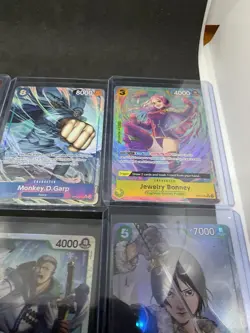 One Piece Card Game Lot x6 Tashigi, Monkey D. Garp and More - Image 5