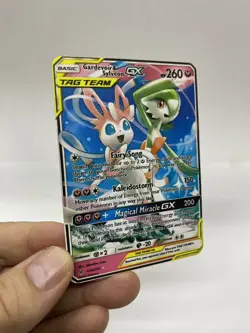 Gardevoir&Sylveon GX Gold Metal Pokemon Card-Collectible Gift Display！ PRETTY~ - Image 1
