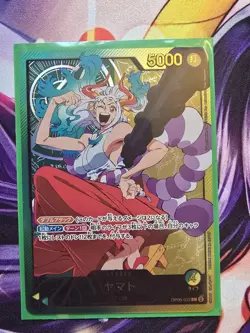 OP06-022 Yamato Gold Text Foil Leader Card Figure One Piece JP NM - Image 1