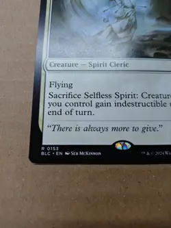 Selfless Spirit BLC #153 Standard Art Non-Foil NM MTG - Image 2