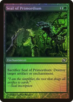 Seal of Primordium Foil Planar Chaos NM MTG - Image 1