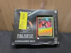 Magic: The Gathering Final Fantasy VII Commander Deck Limit Break Distressed - Image 1
