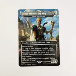 Dwight Schrute, Hay King / Heliod Sun-Crowned Secret Lair The Office Destiny MTG - Image 1