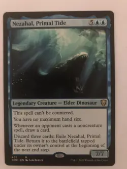 Nezahal, Primal Tide MTG Commander Legends NM #401 - Image 1