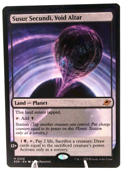MTG Magic the Gathering - Susur Secundi, Void Altar - Edge of Eternities NM - Image 1