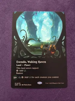 Evendo, Waking Haven (Borderless) Edge of Eternities Regular MTG - Image 1