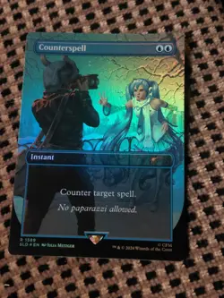 Counterspell (1589) (Rainbow Foil) Nm Mint Never Played Secret Lair Drop Foil - Image 1