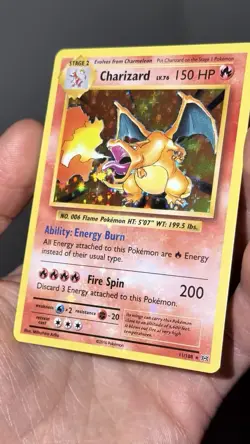 Charizard 11/108 HOLO BLEED Misprint Error Pokemon XY Evolutions NM Pack Fresh - Image 4
