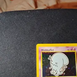 Pokemon TCG Wobbuffet 16/75 Neo Discovery Unlimited Holo Rare Swirl LP - Image 2