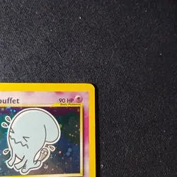 Pokemon TCG Wobbuffet 16/75 Neo Discovery Unlimited Holo Rare Swirl LP - Image 3