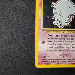 Pokemon TCG Wobbuffet 16/75 Neo Discovery Unlimited Holo Rare Swirl LP - Image 5
