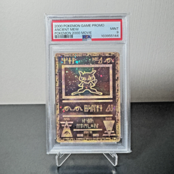 Pokemon PSA 9 Mint Black Star Promo - Pokemon The Movie 2000 Ancient Mew - Image 1