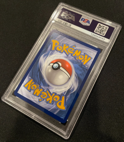 Team Rocket's Meowth Pokemon TCG Scarlet/Violet Cosmos Holo Promo 149/182 PSA 10 - Image 2