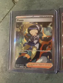 Pokemon TCG Trainers Dawn, Poppy, And Mela Full Art Holo - Image 3