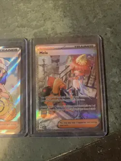 Pokemon TCG Trainers Dawn, Poppy, And Mela Full Art Holo - Image 5