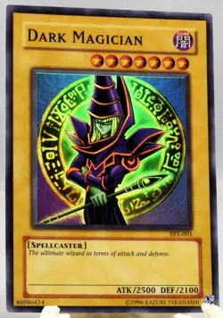YuGiOh Dark Magician SYE-001 Starter Deck Super Rare Holo Foil GEM MINT Yu-Gi-Oh - Image 1