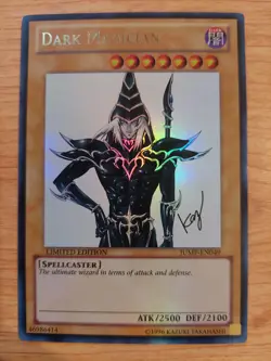 Dark Magician - JUMP-EN049 - Very Lightly Played VLP - Ultra Rare - Limited Ed - Image 1