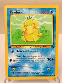 Psyduck 65/82 Team Rocket Set First Edition WOTC Pokemon Card - Lightly Played - Image 1