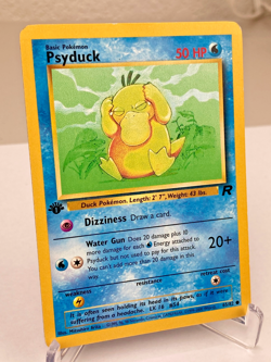 Psyduck 65/82 Team Rocket Set First Edition WOTC Pokemon Card - Lightly Played - Image 2