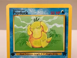 Psyduck 65/82 Team Rocket Set First Edition WOTC Pokemon Card - Lightly Played - Image 3