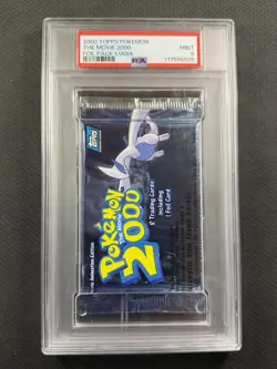 Pokemon Cards PSA 9 Mint POP 13 The Movie 2000 Foil Pack Lugia Topps Ultra Rare - Image 1