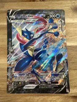JUMBO Greninja V Union Oversized Card SWSH155 Black Star Promo Pokemon - NM - Image 1