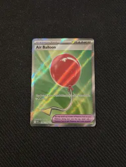 Pokemon TCG Mega Evolution Base Set: Air Balloon 166/132 Ultra Rare Card - NM - Image 1