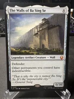 MTG - The Walls of Ba Sing Se - TLA (NM+) - Image 1