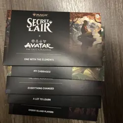MTG Avatar: The Last Airbender Secret Lair Super Drop Non Foil Sealed - Image 1