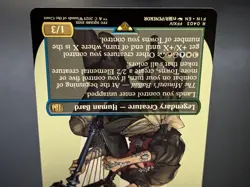 The Wandering Minstrel borderless - MTG Final fantasy FIN 403 - NM - Image 3