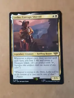 Lotho, Corrupt Shirriff Universes Beyond: the Lord of the Rings Regular - Image 1