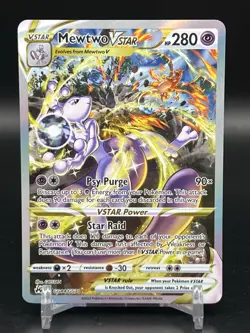 Mewtwo VSTAR Crown Zenith: Galarian Gallery GG44/GG70 Pokemon English NM - Image 1