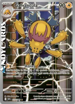 GALVANTULA 117/086 • Rara Gallery • Fuoco Bianco WHT POKEMON - Image 1