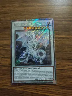 Blue-Eyes Spirit Dragon 1st Edition Platinum Secret Rare RA02-EN030 Yu-Gi-Oh! - Image 1