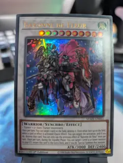 YuGiOh! Baronne De Fleur MAZE-EN051 Ultra Rare 1st Ed - Image 1