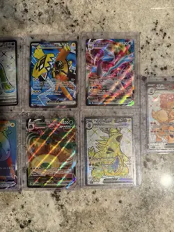 Lot of 7 Ultra Rare Ex and VMAX Pokemon Cards Mint Condition - Image 4