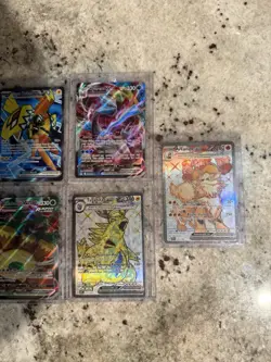 Lot of 7 Ultra Rare Ex and VMAX Pokemon Cards Mint Condition - Image 5