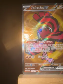 Oricorio ex 110/094 Me02: Phantasmal Flames Holo Ultra Rare Pokemon TCG Card - Image 5