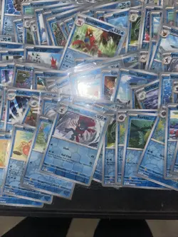 360+ Pokemon Reverse Holo Foil Card Lot Water Energy Type Vaporeon Glaceon ++ - Image 4