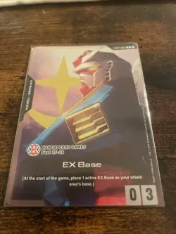 EX Base EXBP-005 Gundam TCG Bandai Card Games Fest 25-26 Stamped Exclusive Promo - Image 1