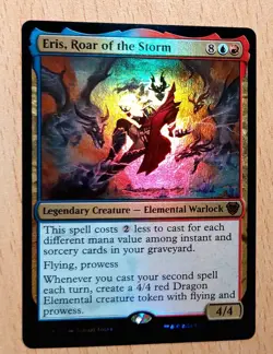 Mtg Magic: +FOIL+ Eris, tosende Sturmboe, Roar of the Storm, English Commander - Image 2
